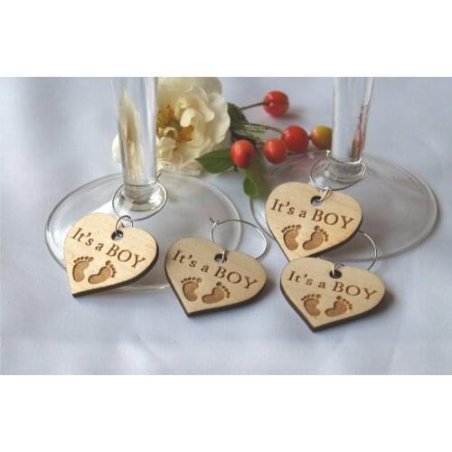Baby shower favors, Baby shower wine favors, Baby shower wine charms