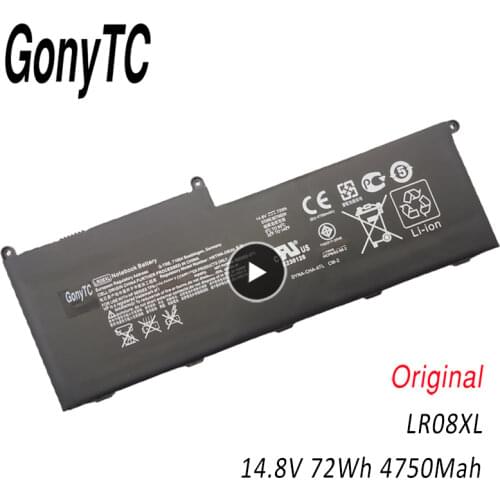 LR08XL 72Wh Genuine Laptop Battery For HP Envy 15-3000 15-3100 15-3200 15-3300 Series HSTNN-UB3H LR08 TPN-I104