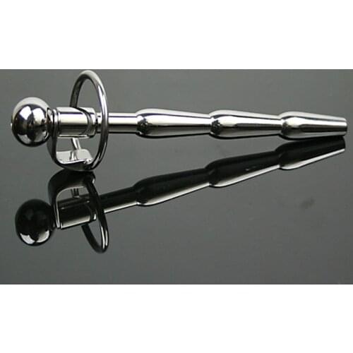 2017 New Stainless Steel Penis Plug Urethral Dilators Urethral Plug with cock ring Sex Toys for Men erotic toys