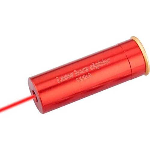 12GA Red Dot Laser Bore Sight in-Chamber Cartridge Laser Bore Sighter Laser Collimator Boresight Scope 12 GAUGE 5.45×39 7.62×54