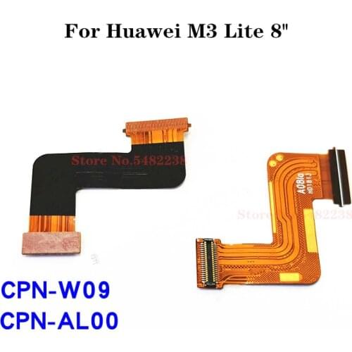 Original Motherboard Connection Cable For Huawei M3 Lite 8'' CPN-W09 W09 CPN-AL00 AL00 USB Data transfer tape Main Board Ribbon