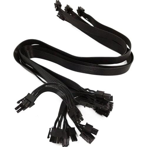 PCIe 8pin To 2 Ports 6+2Pin Power Supply Cable For FOCUS PLUS Platinum PX Series