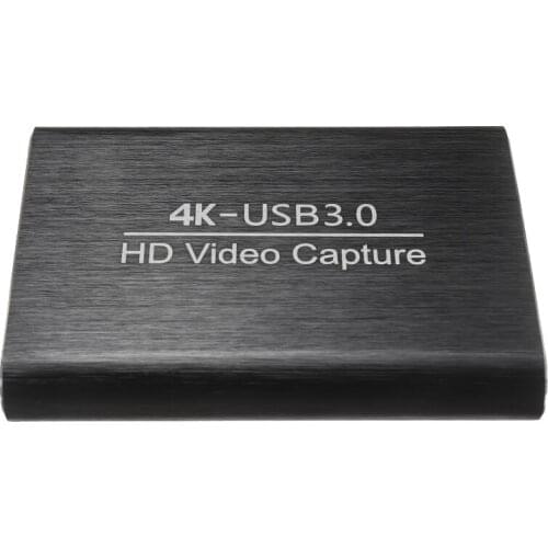 POHIKS 1pc 4K USB 3.0 Video Capture Card High Speed 1080P HD Video Recorder Grabber For Game Live Streaming