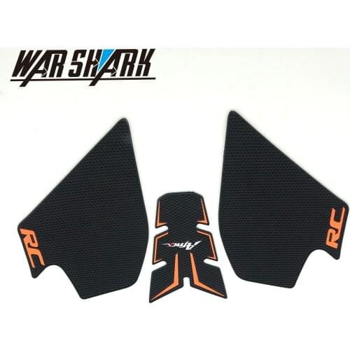 Motorcycle Anti Slip Protector Tank Pad Sticker Gas Knee Brace Traction Side for RC390 390 RC