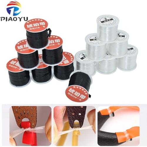 20m 1pc/6pcs Rubber band Tube Tie rope for slingshot catapult Hunting outdoor shooting accessories