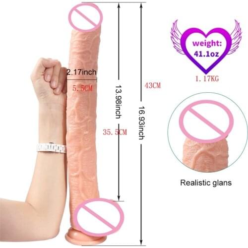 Female Simulated Silica Gel Phallus Silicone Sex Tools for Women Direct Masturbation Multipoint Massage Multipoint Stick Sex Toy