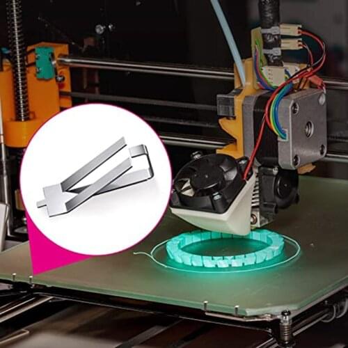 3D Printer Glass Print Bed for Creality Ender 3 Pro Ender 3S Ender 5 Pro CR-20 Pro CR-10S Pro 10 Bed Clips Included
