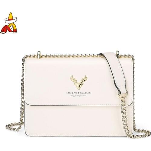 Mexican Brand Crossbody Bag for Women 2021 New Fashion One-shoulder Chain Bags Ladies Fashionable Purses and Handbags