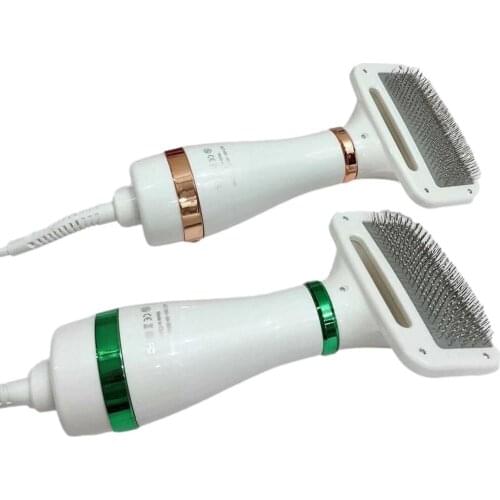 Pet Fur Dryer Grooming Tools Portable Electric Fur Air Blower EU US Plug Hair Comb For Cat Dog Low Noise Dryer Pet Supplies 2021