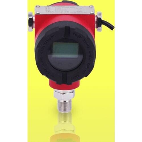 Flat membrane type explosion-proof pressure transmitter with LCD display Intrinsically safe explosion-proof, corrosion-resistant