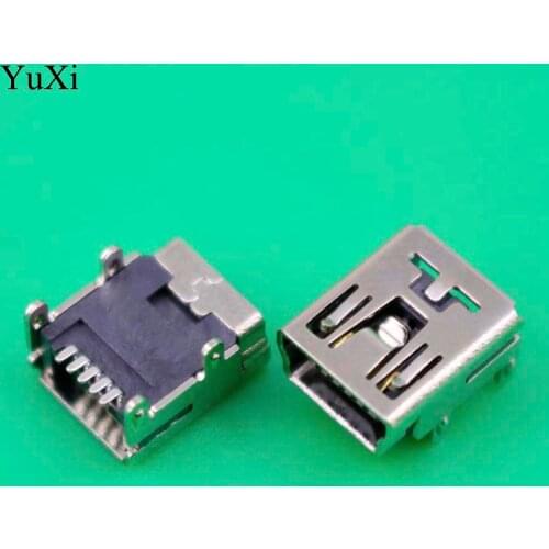 YuXi 10 Piece Mini USB charging port Mini USB Connector for PS3 controller