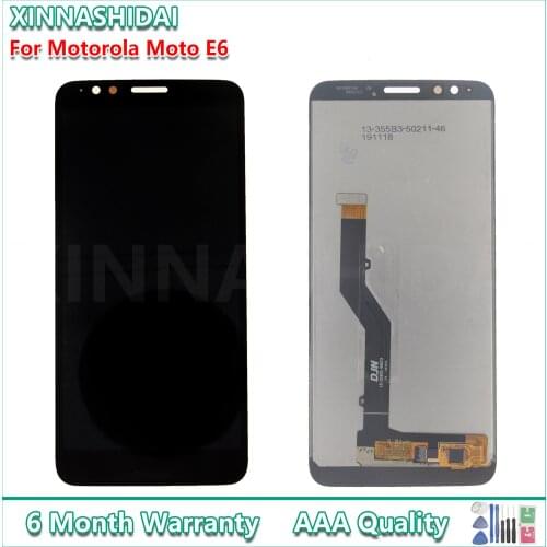 LCD Display For Motorola Moto E6 XT2005 LCD Display Touch Screen Assembly Replacement Parts