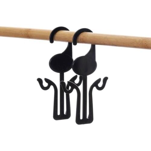 30pcs Plastic Slippers Hanger Flip Flop Sandals Hanging Hooks Multifunctional Shoe Display Rack Holder