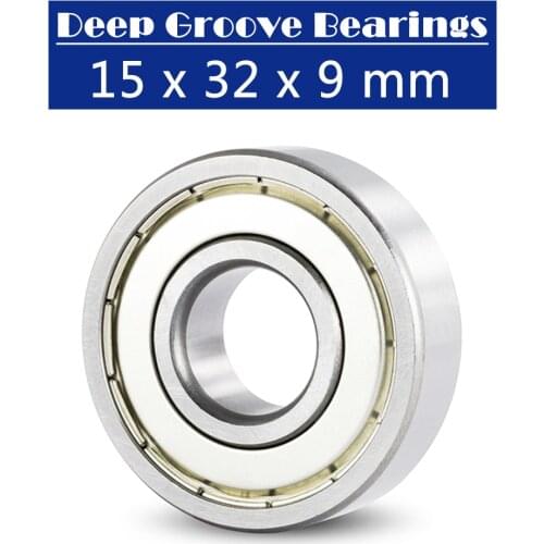 6002ZZ Bearing 15*32*9 mm ABEC-3 ( 8 PCS ) For Blower Vacuums Saw Trimmer Deep Groove 6002 Z ZZ Ball Bearings 6002Z