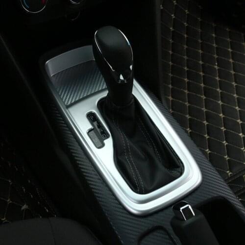 ABS Matte For Chevrolet CAVALIER 2017 2018 2019 Car gear shift knob frame panel Cover Trim accessories styling 1pcs