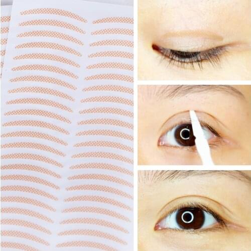 Fashion Makeup Eyelid Thin Invisible make stickers Adhesive Eyes Tape Sticker Eye Big Eyes Makeup Eyelid Tape Transparent tape