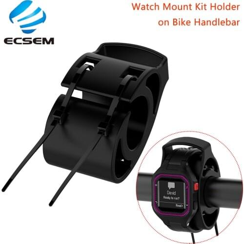Watch Accessories for Garmin vivoactive forerunner fenix wristband fixed on bike Bicycle Handlebar Silicone Watch Mount Holder