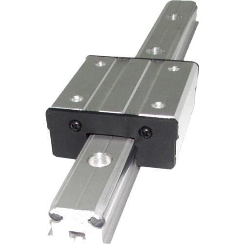 Frees hipping 1pcs External dual-axis linear guide slider LGD12 linear rail or LGB12 linear guide slider for CNC linear rail
