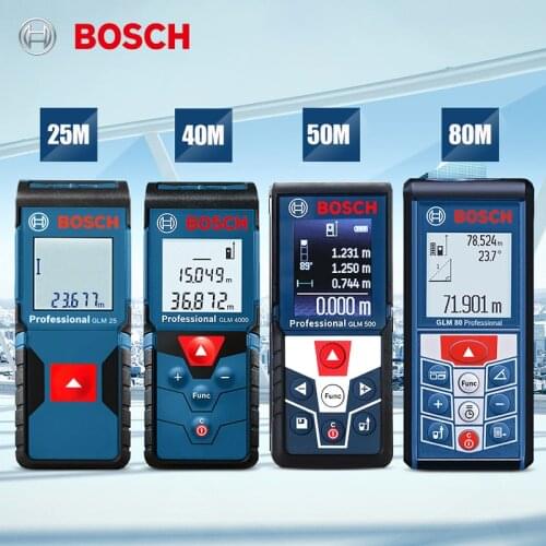 Bosch Measuring Instrument Doctor Rangefinder Infrared Handheld Laser Electronic Measuring Room Ruler 30/40/50/80 Meters