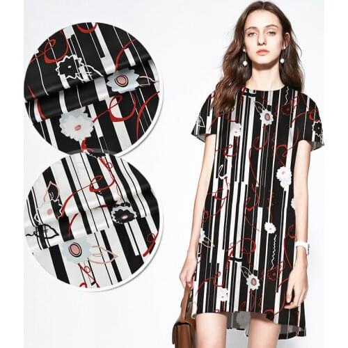 CNUM SP914 Pure Silk/ Galsang Flower /Silk Fabric 93%Silk 7%Spandex Elastic/ Width 1.48yd Thickness 19mm/ Unit: meter