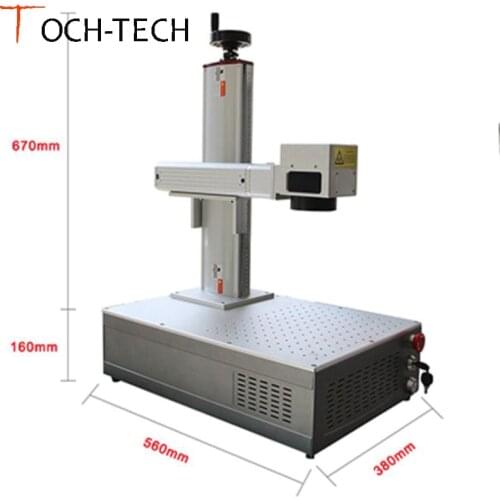 TochTech great quality and best price 20W 30W laser marking machine laser printer fiber laser machine