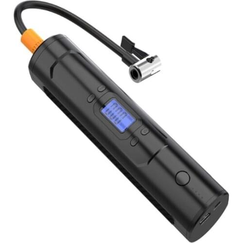 LED Screen Digital Display Pressure Gauge Tire Inflator Multifunctional for Car Wireless Pump Portable Air Compressor
