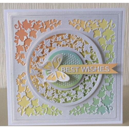 Circle flower Metal Steel Cutting Embossing Dies For Scrapbooking Stamp Photo Decor Craft Household products