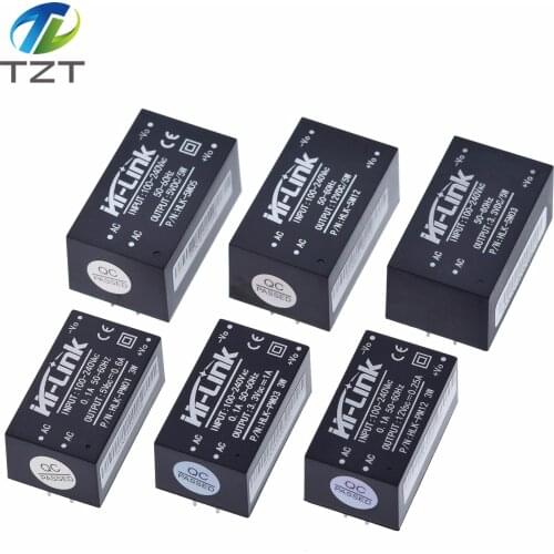 HLK-PM01 HLK-PM03 HLK-PM12 AC-DC 220V to 5V/3.3V/12V mini power supply module,intelligent household switch power supply module