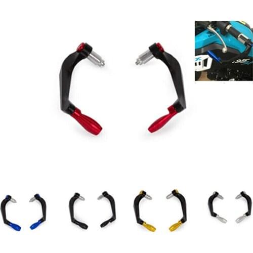Motorcycle 7/8 Inch 22mm Brake Clutch Levers Guard Protector Handguard Scooter For Yamaha Kawasaki Suzuki