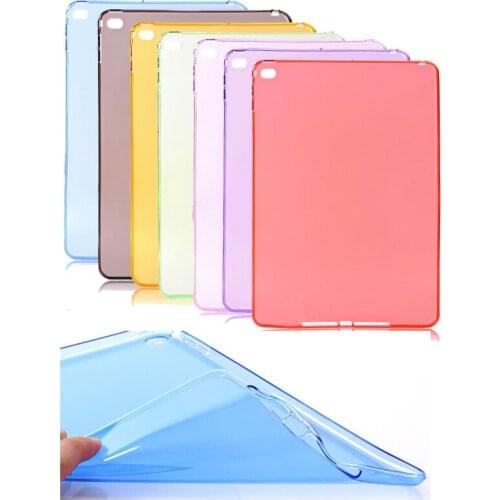 Soft Clear Cover For iPad Mini 2/3 TPU Case For iPad Mini 4 Tablets Protective Skin 200PCS/Lot By DHL