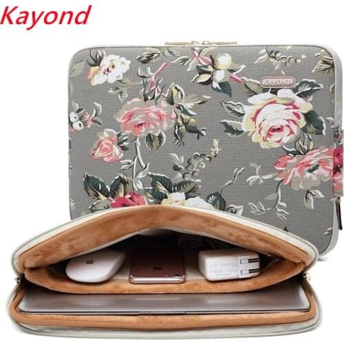 New Brand Kayond Laptop Bag 11",13",14",15",15.6",17" Notebook Bag Sleeve Case For MacBook Air Pro, Free Drop Shipping V191