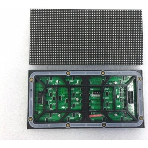 P4 outdoor full color led display panel,64 * 32 pixel, 256mm * 128mm size, 1/8 scan,4mm rgb board,p4 led module Video wall