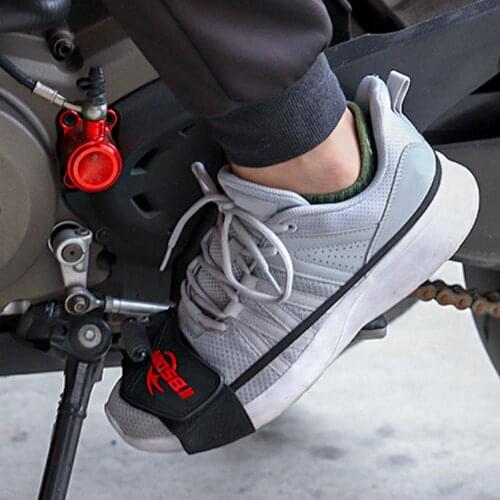Motorcycle Gear Shifter Pad Motorbike Shoe Boot Shift Pad Cover Protective Gear Riding Wear-Resistant Motorcycle Shoe Protector