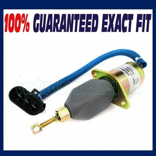 Fit 94-98 5.9L Dodge Diesel Cummins Fuel Shut Off Solenoid 3931570 5016244AA