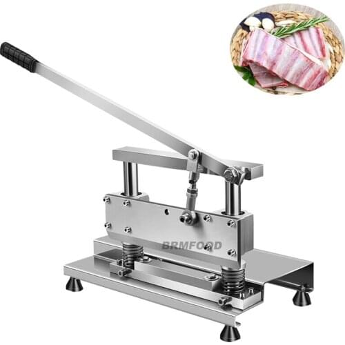 Manual Bone Guillotine Machine Meat Cutter Special For Cut Bone Stainless Steel Bone Saw Machine