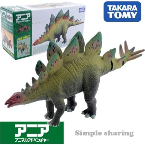 Takara Tomy ANIA Animal Advanture AL-03 Stegosaurus Resin Kids Educational Mini Action Figure Toy Bauble