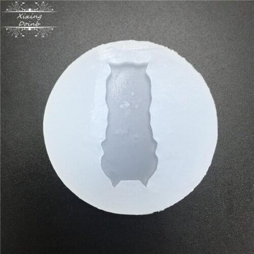 Grass Mud Horse Alpaca mobile phone case decoration tool drop jewelry mold cake silicone mold Necklace Pendant translucent mold