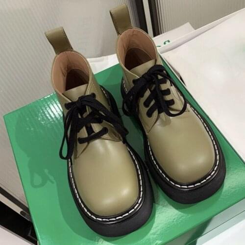 Woman Military Boots Girls Shoes Women Warm Platform Flats Ladies Round Toe Ankle Boots Female Brand Motorcycle Boots New 2021