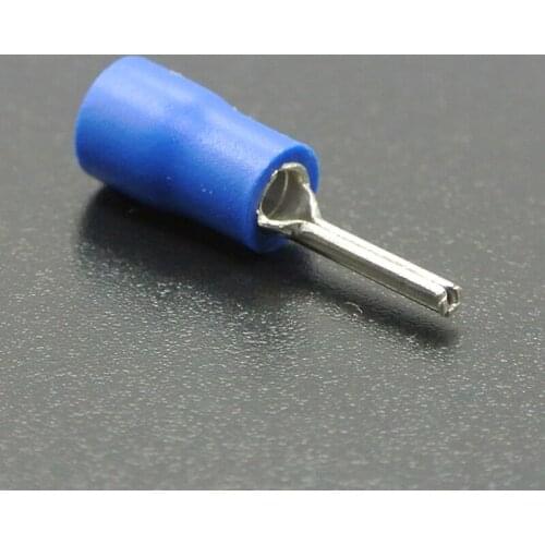 1000PCs 16-14AWG Insulated Blue Wire Pin Splice Connector Crimp Electrical Terminals
