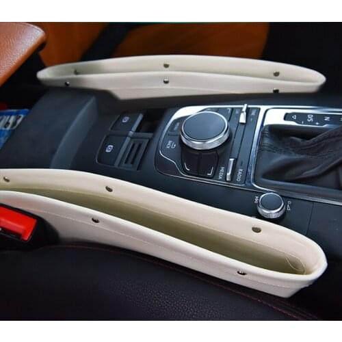 Car styling Car Seat Organizer Slit Gap Pocket Storage Box for Chrysler Aspen Pacifica PT Cruiser Sebring Town Country