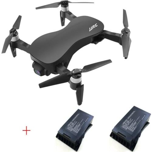 With two batteries ) JJRC X12 Drone GPS 5G WiFi FPV Brushless Motor 4K HD Camera 3-Axis Gimbal RC Drone Quadcopter RTF