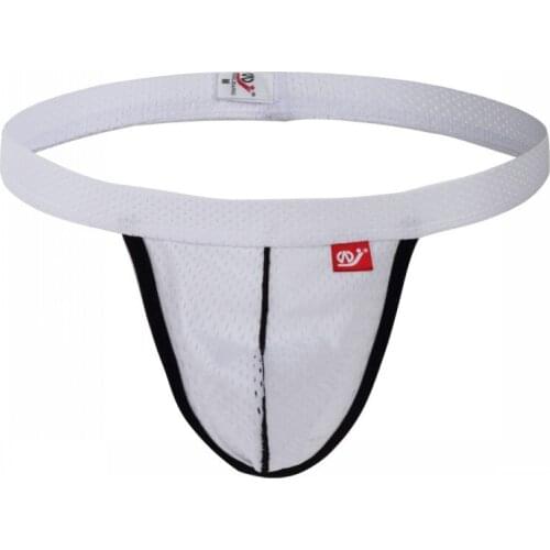 Hot Sale Men Underwer Thongs Comfortable Tight Jockstrap Backless Breathable Men Mesh Jockstrap Homme Slips Backless Thongs