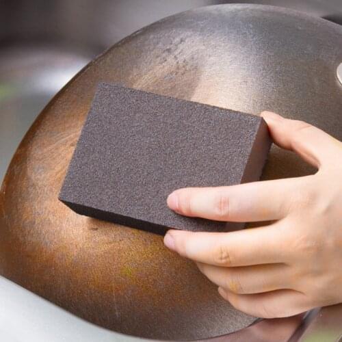 Magic Nanometer Diamond Sand Sponge Descaling Clean tableware Pan Pot to remove the rusty kitchen brush