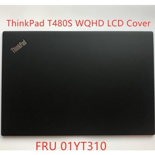 New Original Laptop Back Shell Top Lid WQHD LCD Rear Cover for Lenovo ThinkPad T480S w/ IR Camera AQ16Q000A00 SM10R44351 01YT310