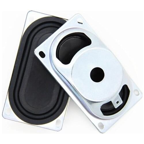 2PCS 90x50mm track type bass diaphragm passive plate reinforced bass low frequency film radiator rubber diaphragm