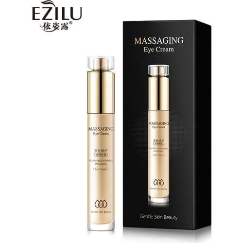 EZILU polypeptide soothing and repairing massage eye cream moisturizing, desalinizing dark circles, lifting and tightening