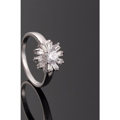RuiXuan Rings With Cubic Zirkonia For Women