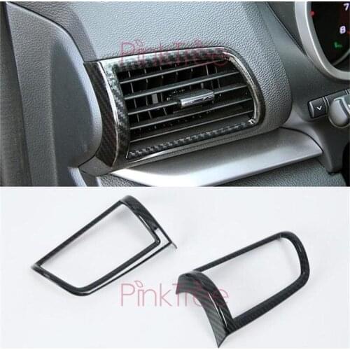 Air Conditioning Outlet Vents Decorative Cover Trim For Mitsubishi Eclipse Cross 2017 2018 2019 Car Styling Accessories