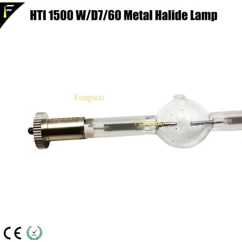 Replacing Stage Lamp Bulb 1500watt SharXS HTI 1500W/D7/60 Halogen Metal Halide Lamp hti1500 13.5cm Moving Head Light Bulb 6000k