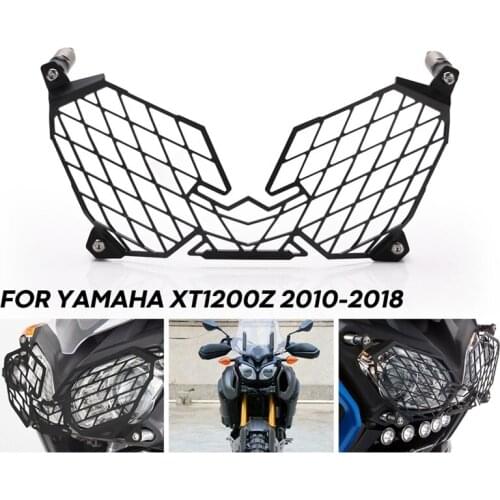 For YAMAHA XT1200Z Super Tenere XTZ1200 2010-2019 Motorcycle Headlight Protector Grille Guard Cover Protection Grill Accessories